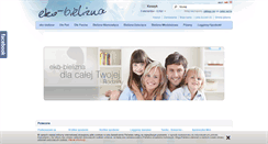 Desktop Screenshot of eko-bielizna.pl